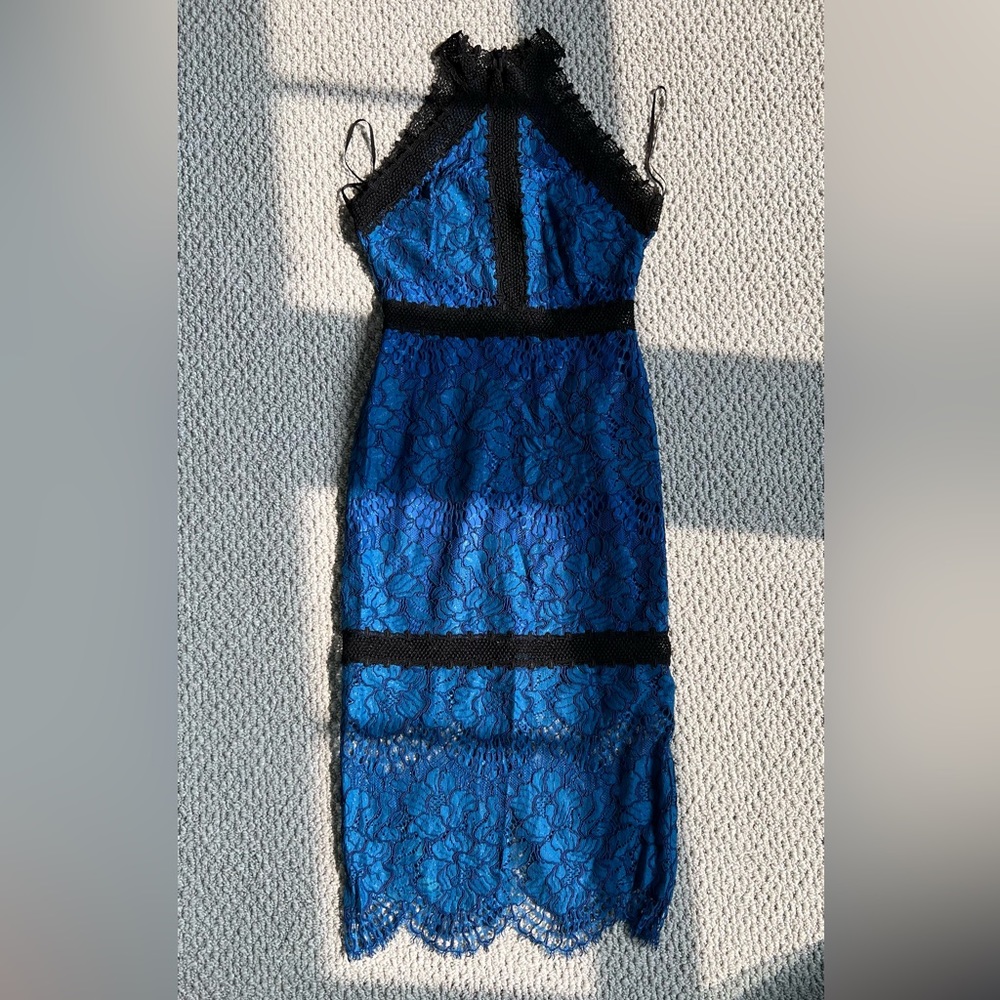 Blue dress